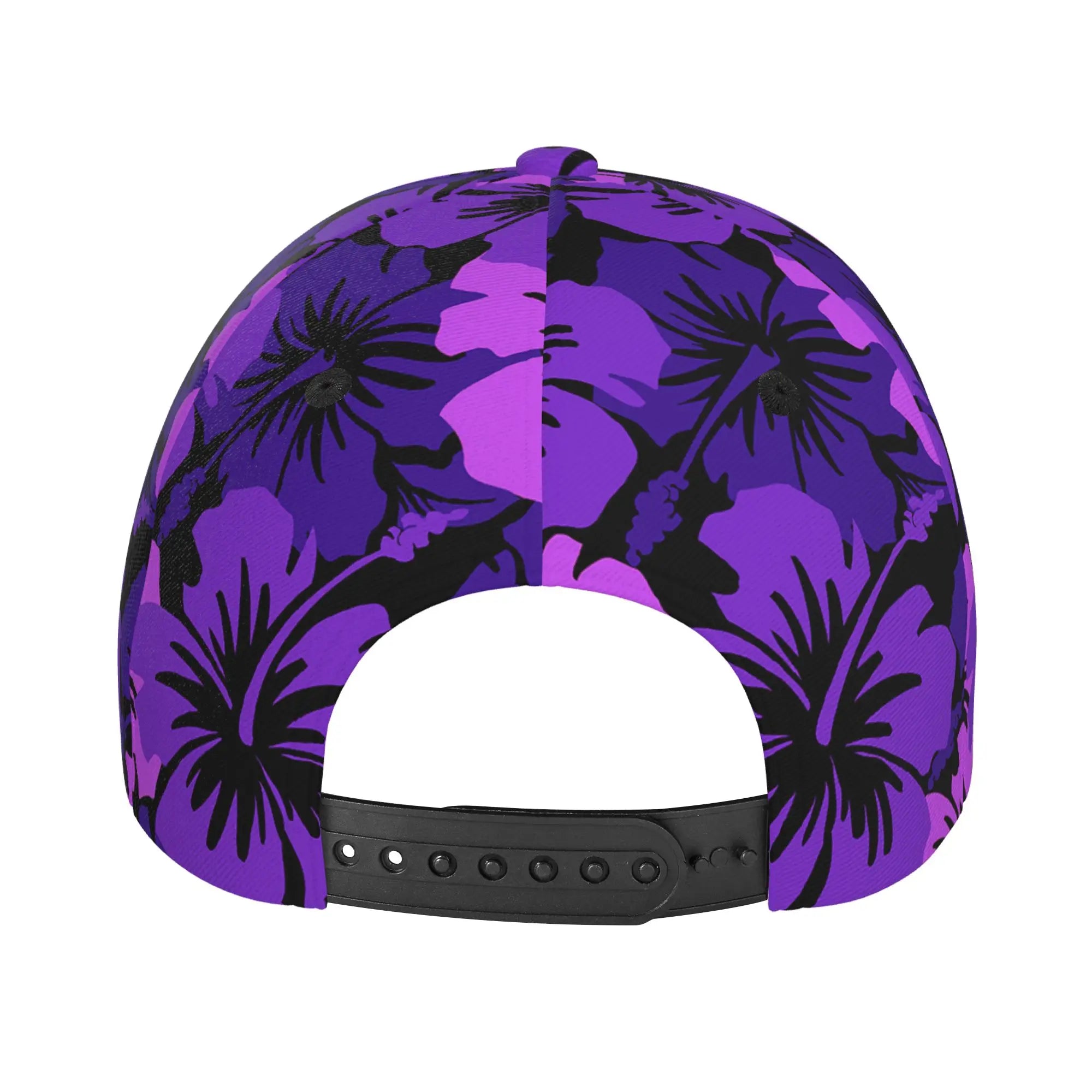 Hibiscus Hawaii Summer Baseball Cap Print Men Women Teens Fashinable Adjustable Hat for Sports Travel Camping One Size
