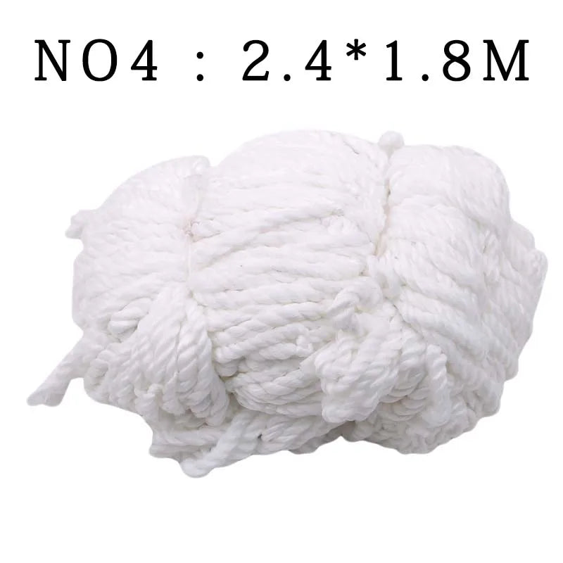 Full Size Football Net for Soccer Goal Post Junior Sports Training 1.8M X 1.2M 3M X 2M Football Net High Quality Soccer Net