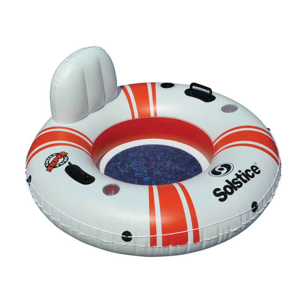 Super Chill Vinyl & Nylon Single Seat Swimming Pool Tube Float