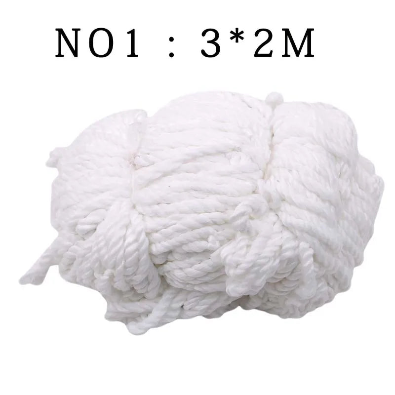 Full Size Football Net for Soccer Goal Post Junior Sports Training 1.8M X 1.2M 3M X 2M Football Net High Quality Soccer Net
