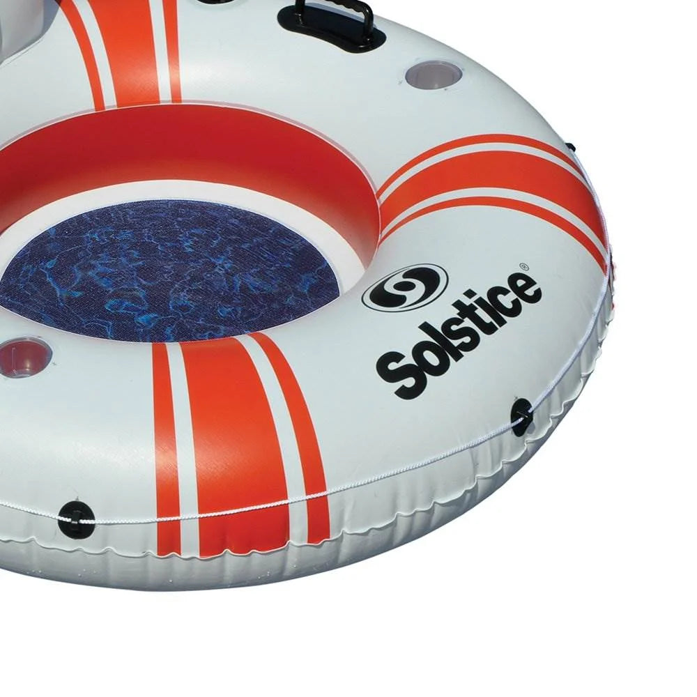 Super Chill Vinyl & Nylon Single Seat Swimming Pool Tube Float