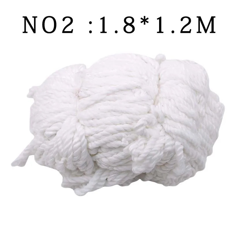 Full Size Football Net for Soccer Goal Post Junior Sports Training 1.8M X 1.2M 3M X 2M Football Net High Quality Soccer Net